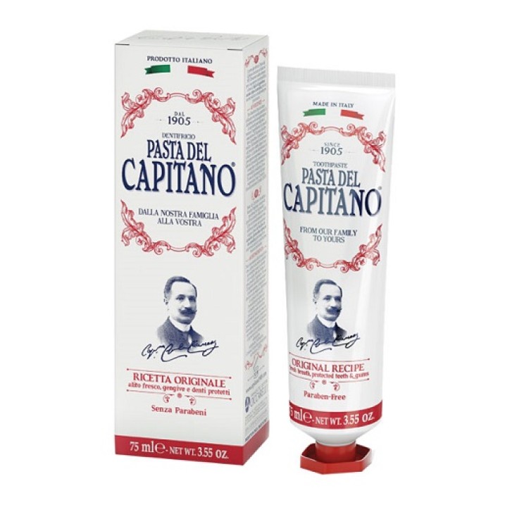 Pasta del Capitano 1905 Dentifricio Ricetta Originale 75 ml