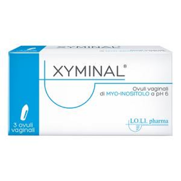 Xyminal Ovuli Vaginali Ph6 Myo-Inositolo 3 Pezzi