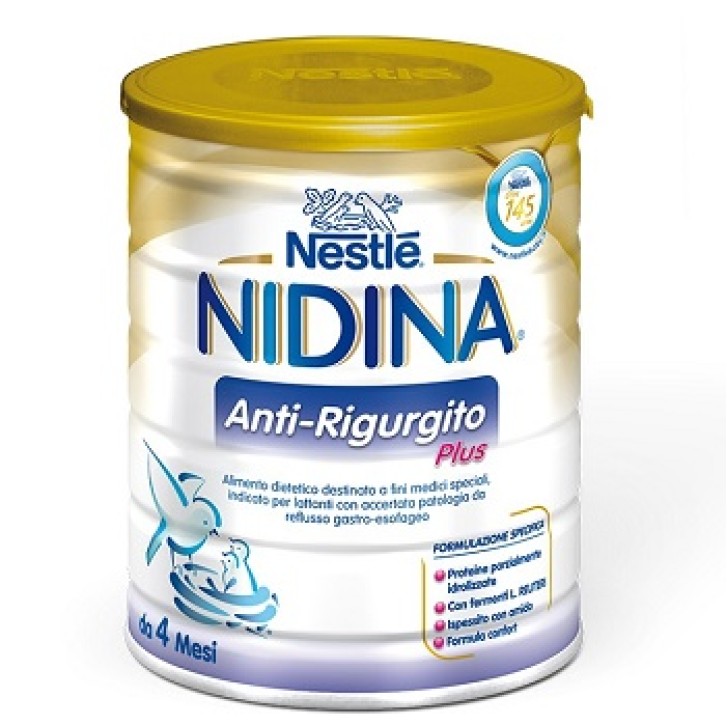 Nestle' Nidina AR Plus Latte Antirigurgito 800 grammi