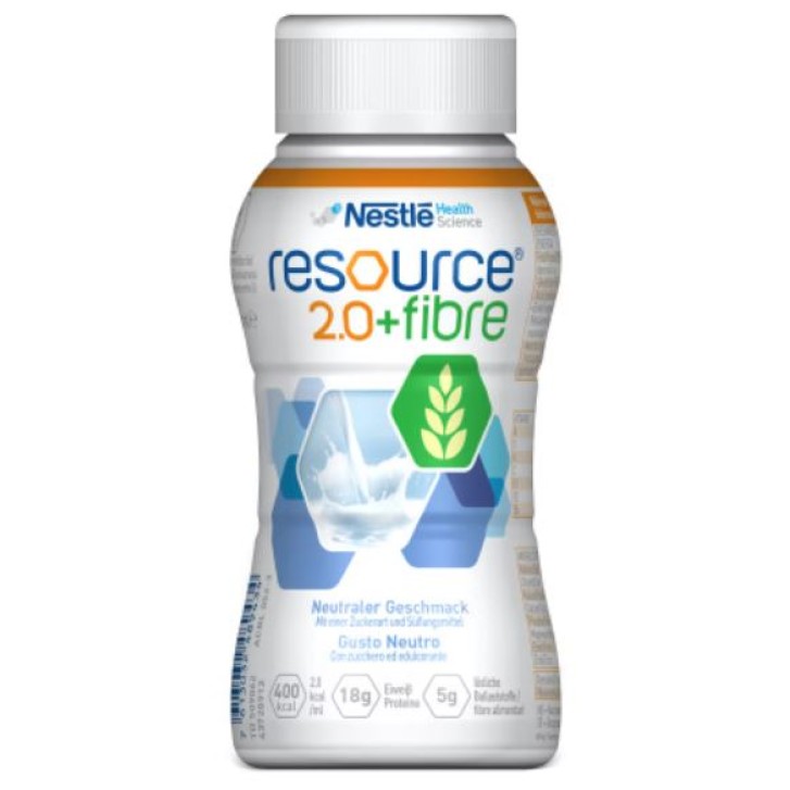 Resource 2.0 + Fibre Neutro Bevanda con Fibre 200 ml