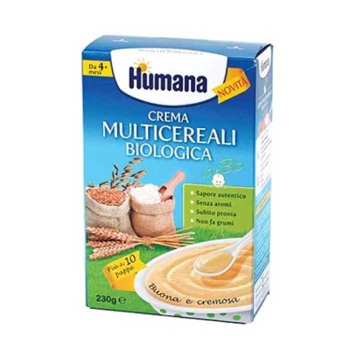 Humana Crema Multicereali Bio 230 grammi