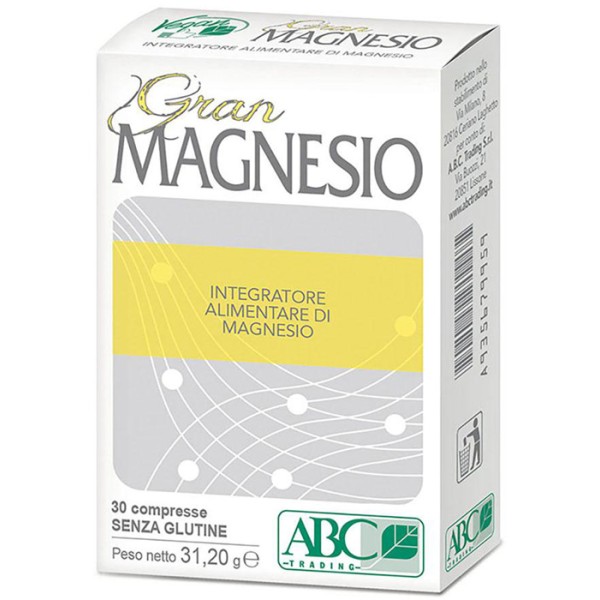 Gran Magnesio 30 Compresse - Integratore Alimentare