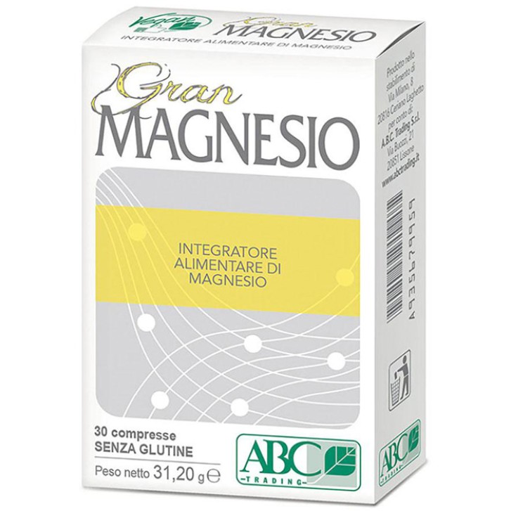 Gran Magnesio 30 Compresse - Integratore Alimentare
