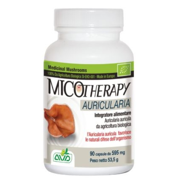 Micotherapy Auricularia 90 Capsule - Integratore Alimentare