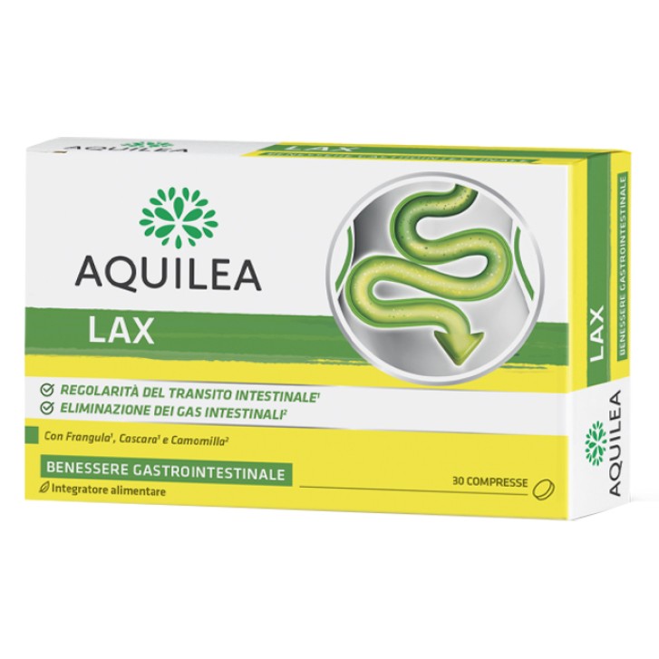 Aquilea Lax 30 Compresse - Integratore Benessere Intestinale