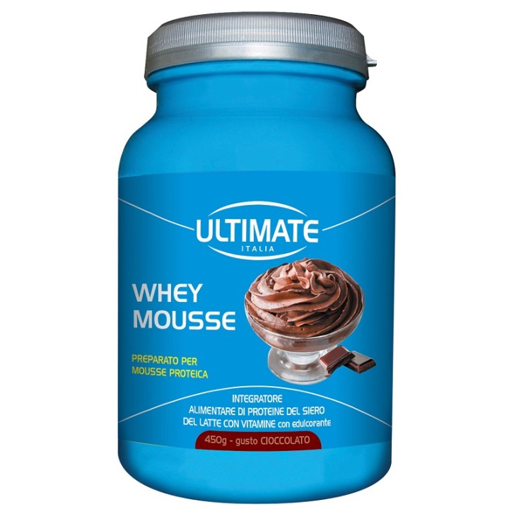 Ultimate Wellness Whey Mousse Cioccolato 450 grammi - Integratore Proteico
