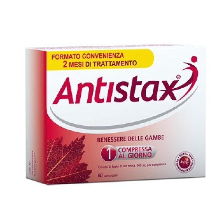 Antistax 60 Compresse - Integratore Benessere Gambe