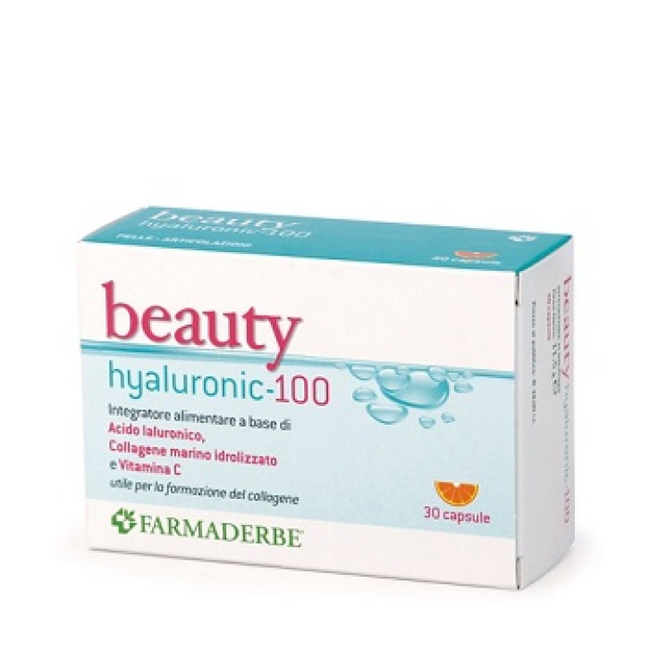 Farmaderbe Beauty Hyaluronic 100 3 x 10 Capsule - Integratore Alimentare