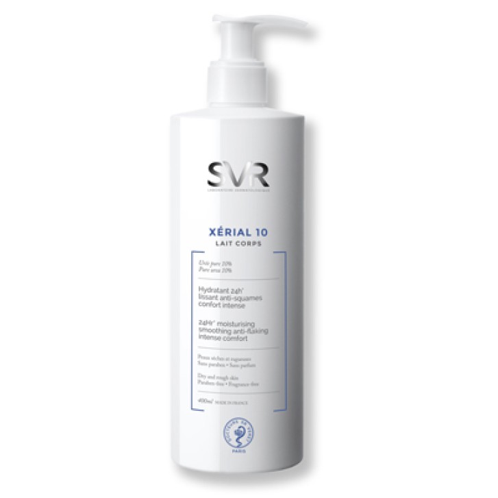 SVR Xerial 10 Latte Corpo Idratante Pelle Secca 400 ml