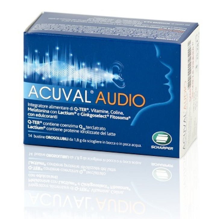 Acuval Audio 14 Bustine - Integratore per l'Udito