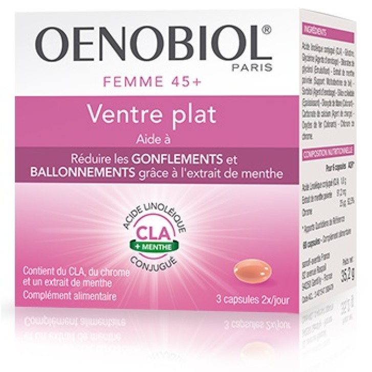Oenobiol Ventre Plat 60 Compresse - Integratore Alimentare
