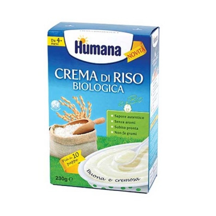 Humana Crema Riso Bio 230 grammi