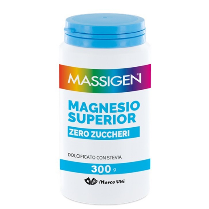 Massigen Viti Magnesio Superior Zero Zuccheri 300 grammi - Integratore Alimentare