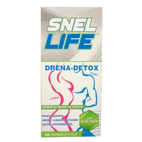 Snellife Drena Detox 300 ml - Integratore Drenante e Detossificante