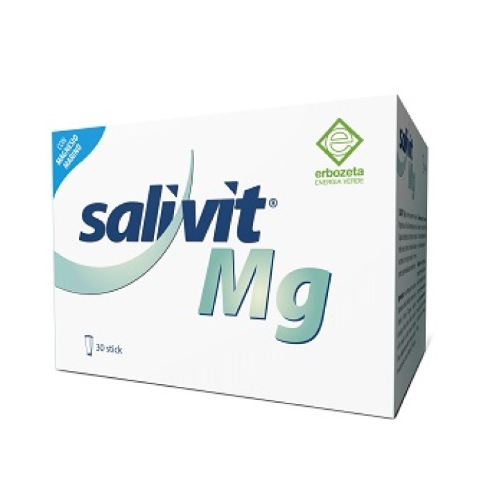 Salivit Mg 30 Stick - Integratore di Magnesio e Inulina