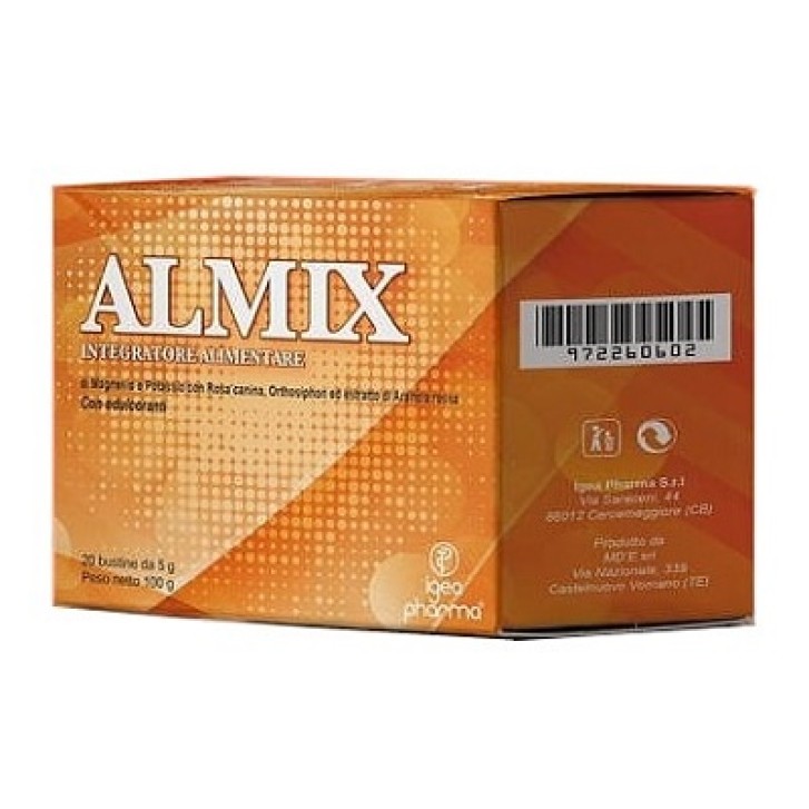 Almix 20 Bustine - Integratore Magnesio e Potassio