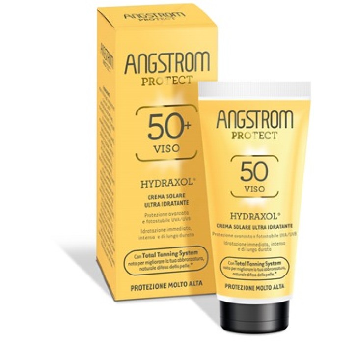 Angstrom Crema Solare Ultra Idratante SPF 50+ Protezione Viso 50 ml