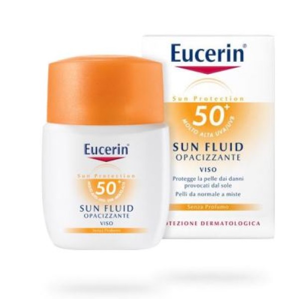 Eucerin Sun Fluido Viso Pelle Grassa SPF 50+ 50 ml