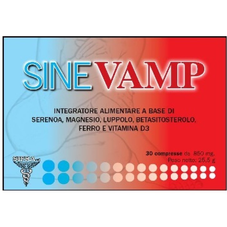 Sinevamp 850 mg 30 Compresse - Integratore Menopausa