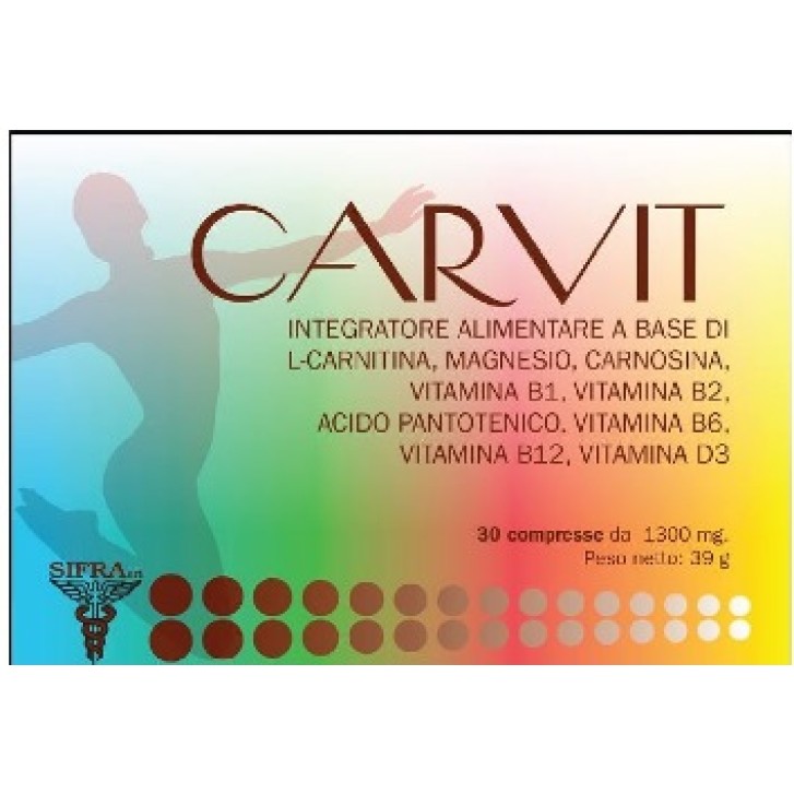 Carvit 30 Compresse - Integratore Alimentare