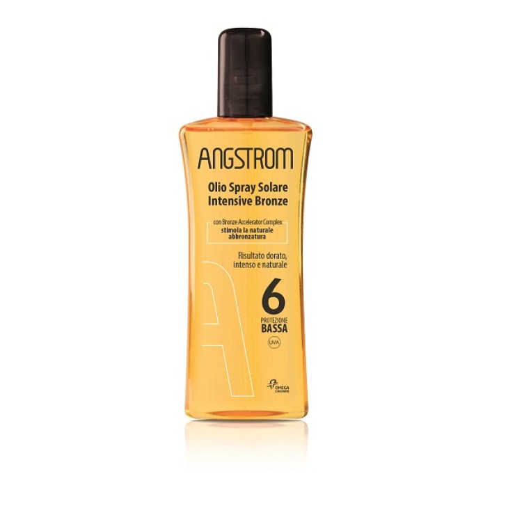 Angstrom Solare Olio Secco Spray SPF 6 Protezione Corpo 150 ml
