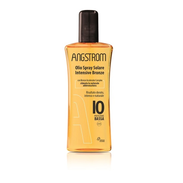 Angstrom Solare Olio Secco Spray SPF 10 Protezione Corpo 150 ml