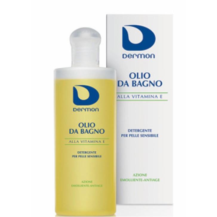 Dermon Olio Doccia Detergente Vitamina E Corpo e Capelli 200 ml