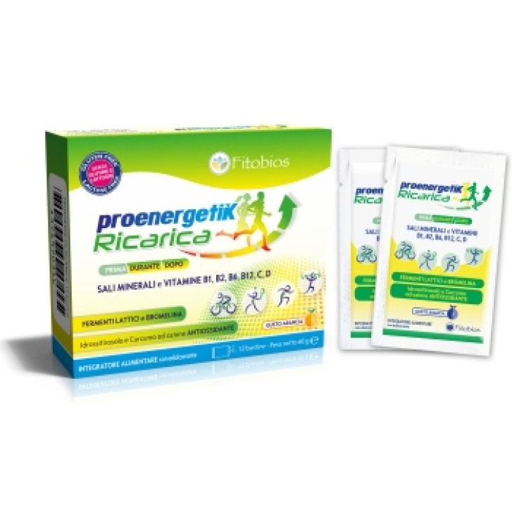 Proenergetik Ricarica 12 Bustine - Integratore Alimentare