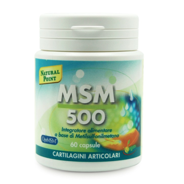 Natural Point MSM 500 60 Capsule - Integratore Alimentare