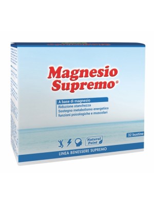 Natural Point Magnesio Supremo 32 Bustine - Integratore Alimentare