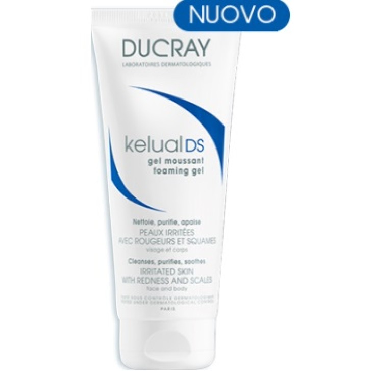 Ducray Kelual DS Detergente Viso e Corpo Pelle Irritata con Squame 200 ml