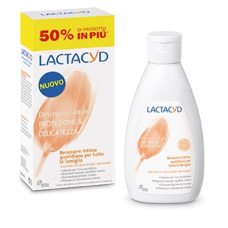 Lactacyd Protezione e Delicatezza Detergente Intimo Quotidiano 300 ml