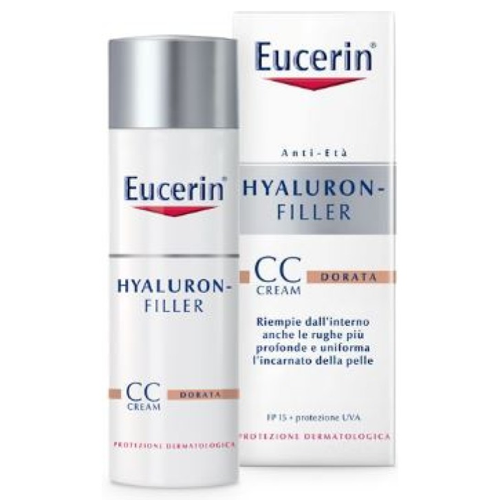 Eucerin Hayluron-Filler Crema Colorata Dorata 50 ml