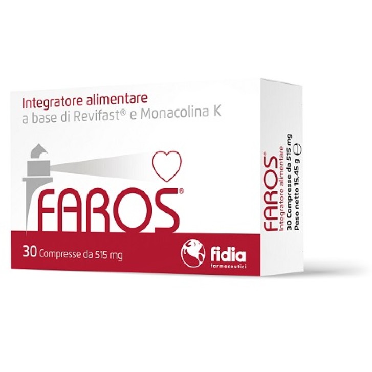 Faros 30 Compresse -  Integratore per il Colesterolo