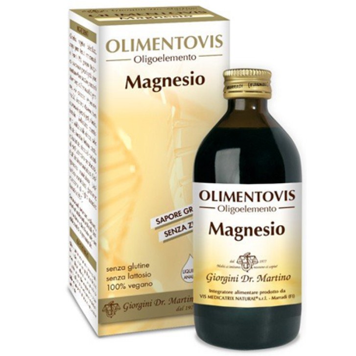 Olimentovis Magnesio 200 ml Dr. Giorgini - Oligoelementi con Gemmoderivati e Nutritivi Sinergici