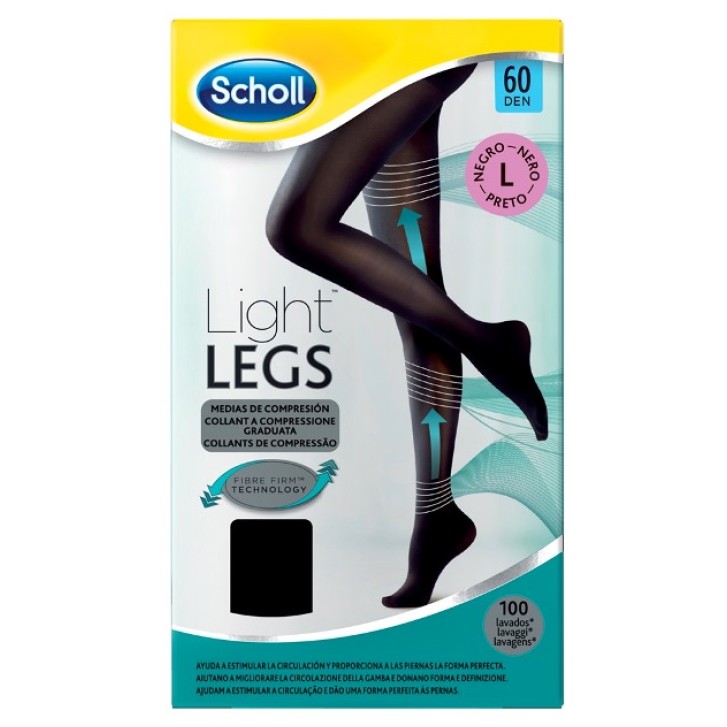 Dr. Scholl Light Legs 60 Denari Nero L