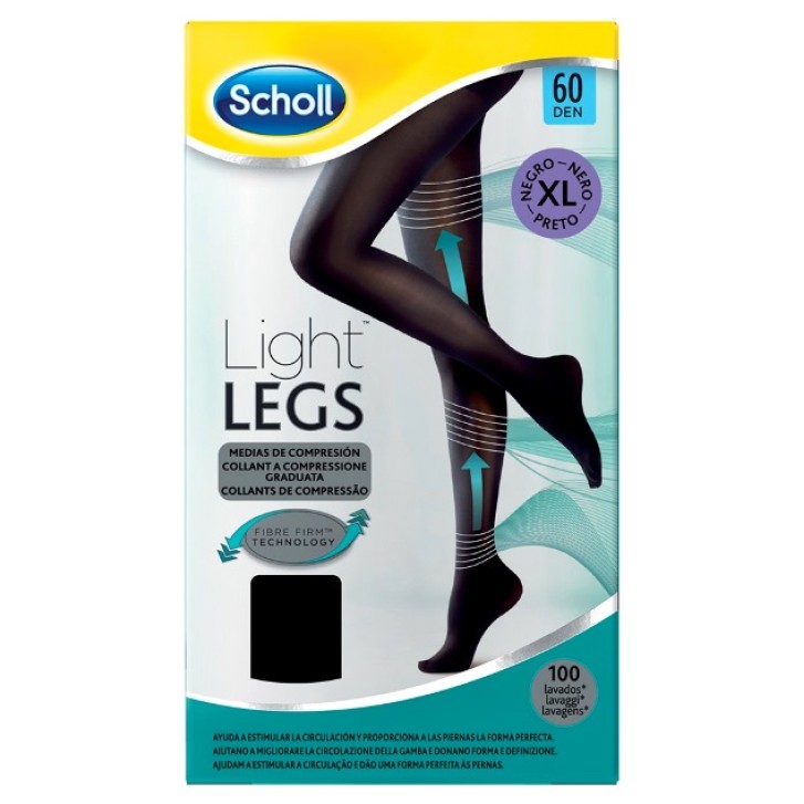 Dr. Scholl Light Legs 60 Denari Nero XL