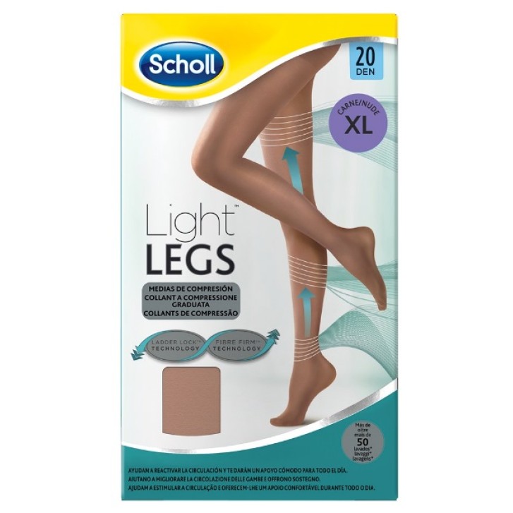 Dr. Scholl Light Legs 20 Denari Carne XL