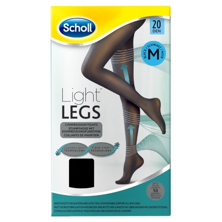Dr. Scholl Light Legs 20 Denari Nero M