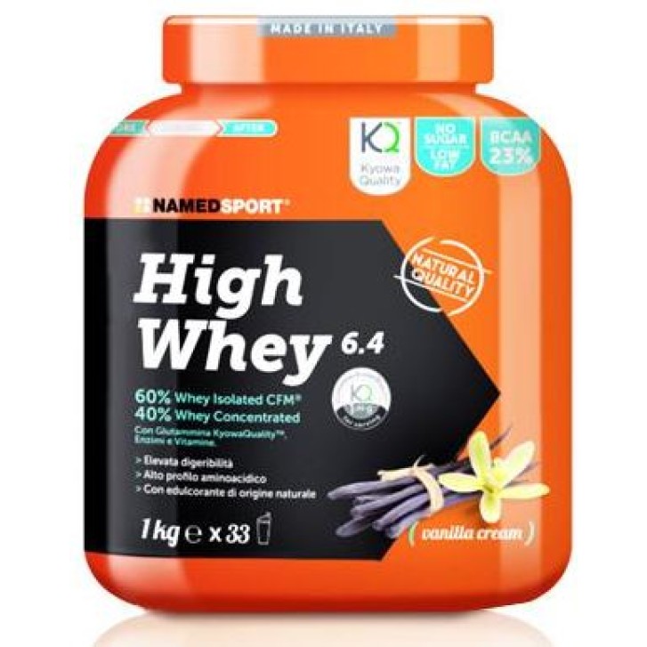 Named Sport High Whey Vanilla 1 Kg - Integratore di Proteine
