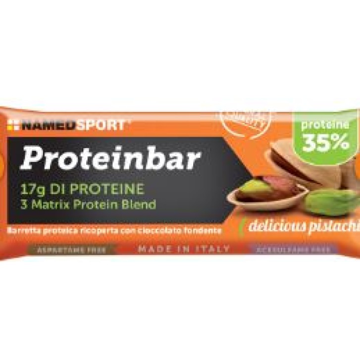 Named Sport Proteinbar Delicious Pistacchio 50 grammi - Barretta Proteica