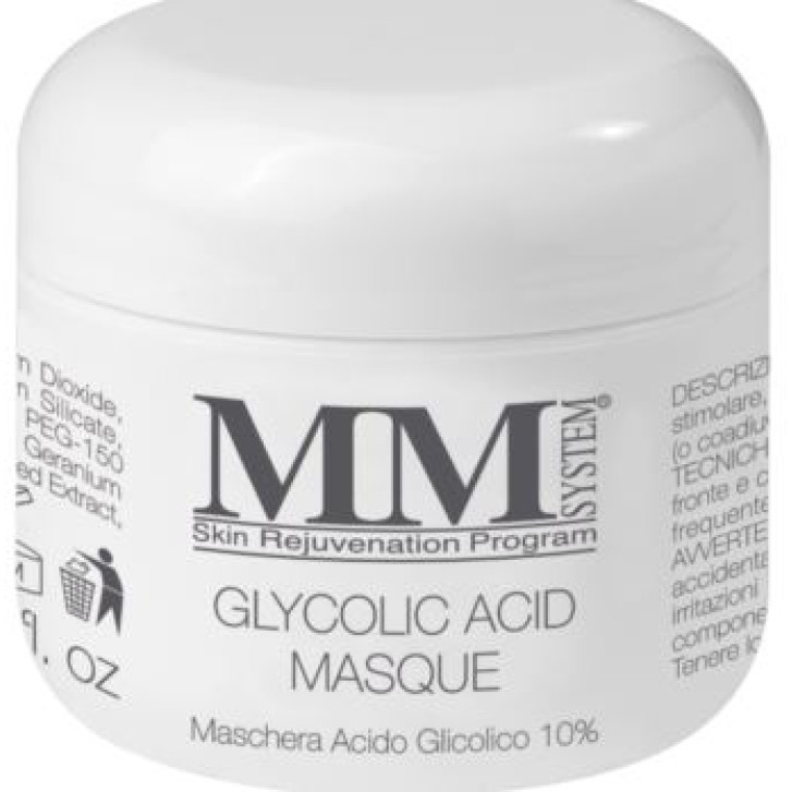 Mm System Glycolic Acid Masque 10% Maschera Acido Glicolico 75 ml