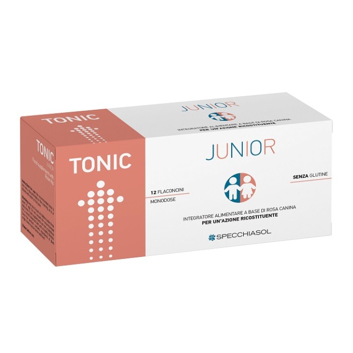 Specchiasol Tonic Junior 12 Flaconcini 10 ml - Integratore Alimentare