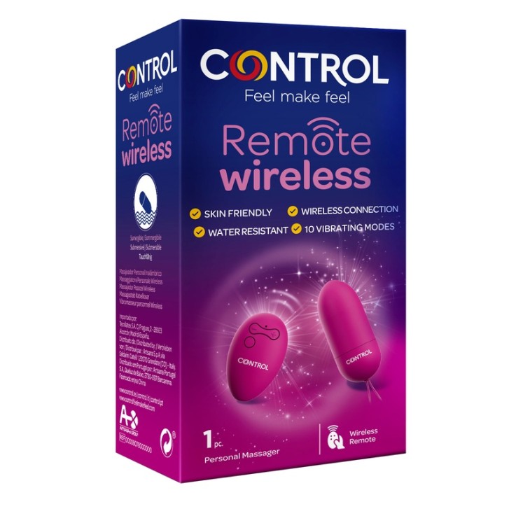Control Remote Wireless Vibrante Piacere