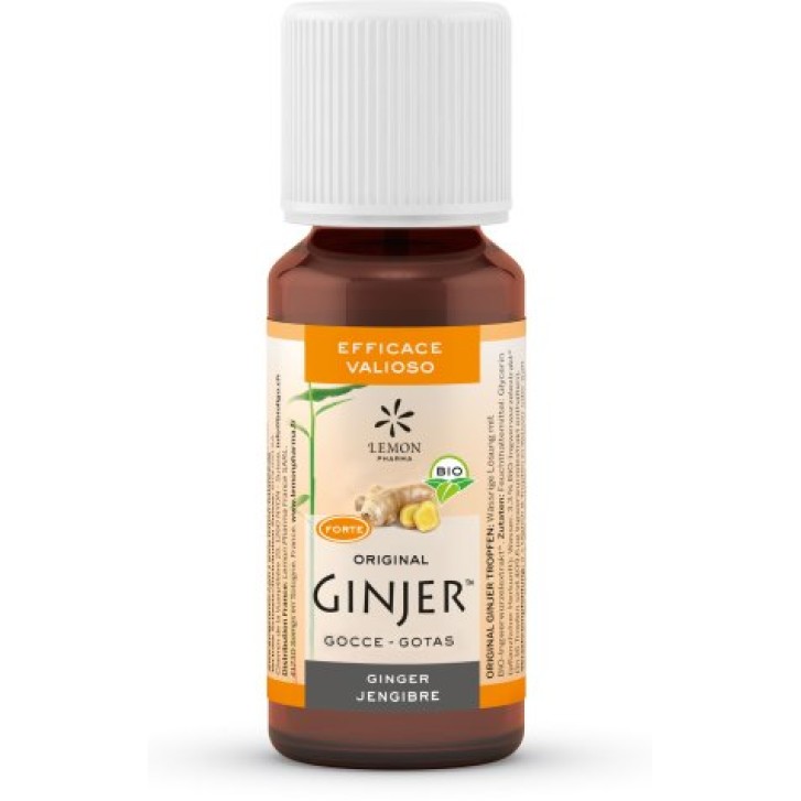 Lemon Pharma Ginjer Gocce di Zenzero in Soluzione Acquosa 20 ml