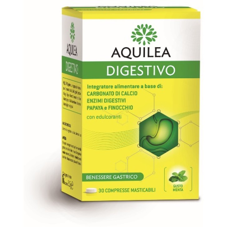 Aquilea Digestivo 30 Compresse - Integratore Alimentare