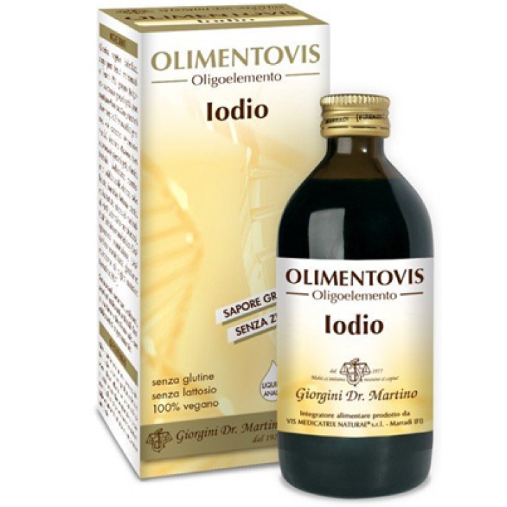 Olimentovis Iodio 200 ml Dr. Giorgini - Oligoelementi con Gemmoderivati e Nutritivi Sinergici