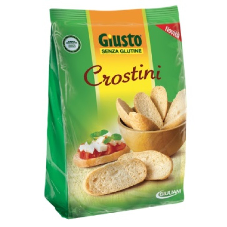 Giusto Senza Glutine Crostini di Pane Dorato Gluten Free 200 grammi