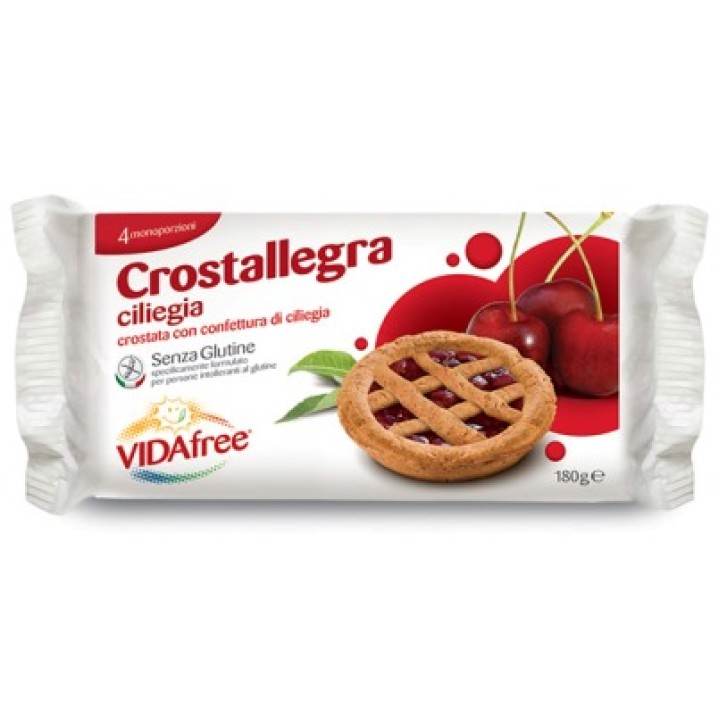 Vidafree Crostallegra Ciliegia 180 grammi