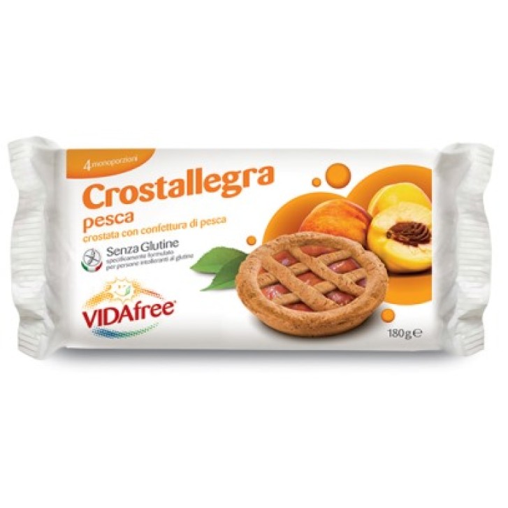 Vidafree Crostallegra Pesca 180 grammi